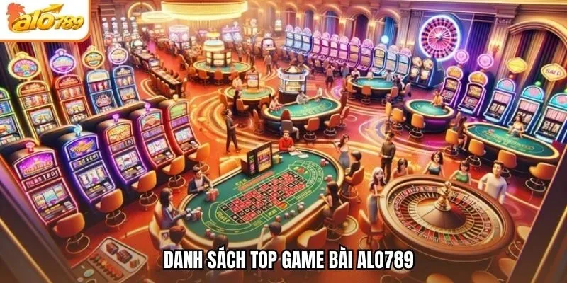 Danh sách top game bài Alo789