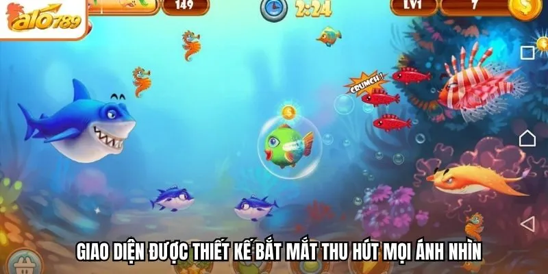 Giao diện được thiết kế bắt mắt thu hút mọi ánh nhìn