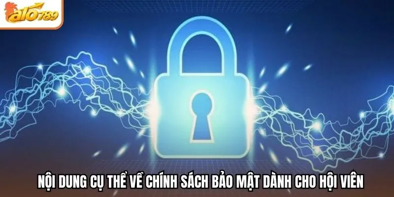 Nội dung cụ thể về chính sách bảo mật dành cho hội viên