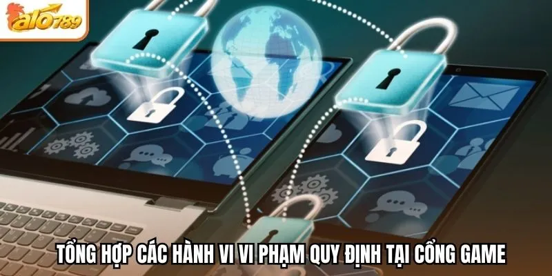 Tổng hợp các hành vi vi phạm quy định tại cổng game